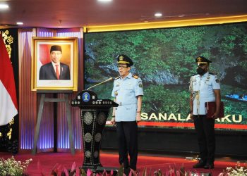 Lantik 65 Pimti Pratama, Yasonna Minta Pastikan Semua Pekerjaan Terlaksana Baik