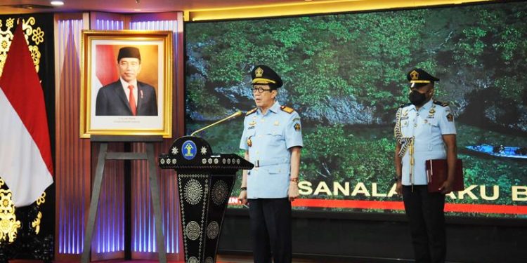 Lantik 65 Pimti Pratama, Yasonna Minta Pastikan Semua Pekerjaan Terlaksana Baik