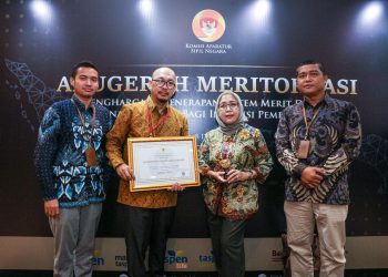 Kemensetneg Raih Penghargaan Anugerah Meritokrasi 2022 dengan Predikat “Sangat Baik”