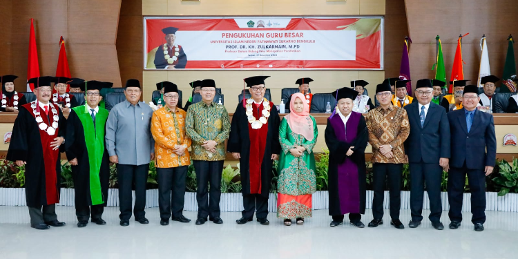 Hadiri Pengukuhan Guru Besar UIN Fatmawati Sukarno, Yandri Susanto: Menjadi Inspirasi Generasi Muda Bengkulu