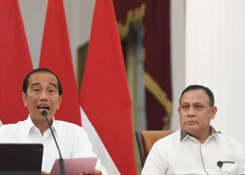 Firli Bahuri dan Presiden Joko Widodo