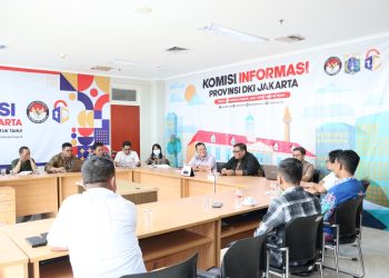 KI DKI Jakarta Terima KI Provinsi Kaltara Bahas Tata Kelola Kelembagaan Komisi Informasi.