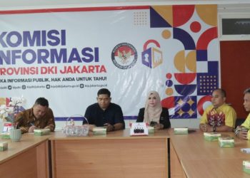 Ketua Komisi Informasi Provinsi Kalimantan Selatan dan Dinas Kominfotik Lakukan Studi Tiru Ke Komisi Informasi DKI Jakarta