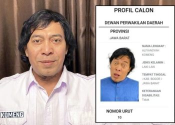 Foto Komeng DPD
