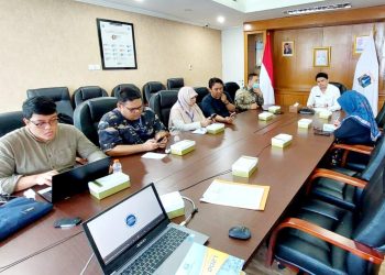 Jalin Sinergi, KI DKI Jakarta dan Biro Umum Setda DKI Bahas Persiapan Bimtek E-Monev 2024