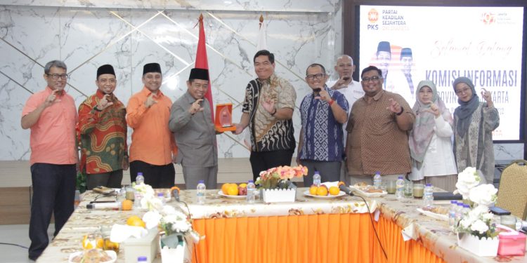 KI DKI Jakarta Dorong DPW PKS Prioritaskan Pengesahan Raperda KIP di Provinsi DKI Jakarta