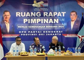Dorong Parpol Ikut E-Monev, KI DKI Visitasi ke DPD Partai Demokrat DKI