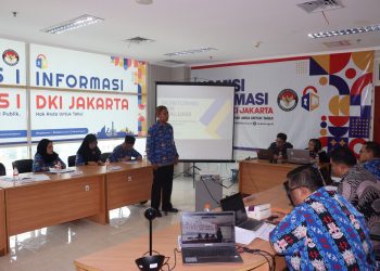 Presentasi E-Monev, KI DKI Jakarta Minta Badan Publik Kelurahan Perkuat Layanan Informasi Publik