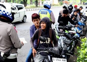 Kepolisian Indonesia akan menerapkan sistem tilang berbasis poin mulai Januari 2025